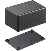 Bud Industries CU-793-MB Utility Utilibox Style E Plastic Utility Box with Mounting Flanges (4.1 X 2.2 X 2 In)