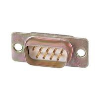 Cinch DE9PTII Plug DSUB 9M SOD GF CAD