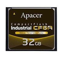 Apacer AP-CF032GKBNS-ETNRG Memory Cards Industrial CF6A SLC 32GB WT Non-Removable