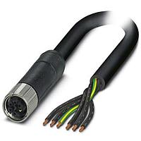 PHOENIX CONTACT 1414905 Sensor Cables / Actuator Cables 6POS Power Cable Black-Gray 1.5m