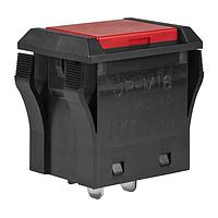 NKK Switches JPM16B-C Sealed SPST OFF-ON 10A TV5 RED CAP