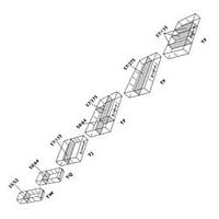 Flambeau 57/135C12PK Divider TF/TJ Conductive Cabinet Drawer Divider 12 Pack
