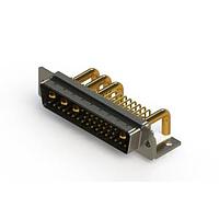 EDAC 629-36W4650-4NC Mixed Contact D-Sub Connectors Right-angle Power Combo D-Sub Connector
