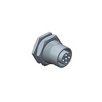 Amphenol LTW M12D-03PFFP-SF8002 Standard Circular Connector M12 Circular Metric Connector, D Code, Metal, 4A, 03 pins, Female Connector, Female Contact, Hexagonal, M16*1.5, Screw Thread, PCB 180 , Receptacle, Front Fastened, Panel Thickness 4.5, IP68 / IP69K