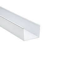 HellermannTyton 181-43002 Solid Wall Wiring Duct Solid Wall Wiring Duct, 4" x 3", Non-Adhesive, PVC, White, 120ft/Carton