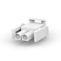 AMP Connectors - TE Connectivity 1586702-1 Plug Housings 02P UMNL PLUG HSG NATL LEAD IN