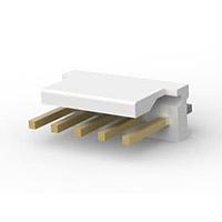 AMP Connectors - TE Connectivity 3-641208-5 Plug Housing FRCTN LK HDR STR 5P Square post gold