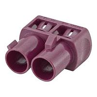 Rosenberger 59Z065-000D Accessories Plastic housing Plug Straight D BViolet