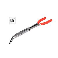 YATO YT-20401 Professional Long Pliers (330mm Long Bend Nose Serrated Jaws)