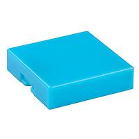 NKK Switches AT4073G Button SQ BLUE CAP FOR UB NONILLUMINATED
