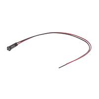 Dialight 558-0701-023F Indicators Red panel mount 6in lead, PVC Free