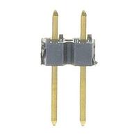 Amphenol FCI 68000-102 Pin Strip 2P .100CC STR HDR