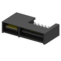 Molex 45985-2143 Plugs EXTreme LPHPower Plug Right-Angle 2 Power CONT 24 Signal CONT Au Plating