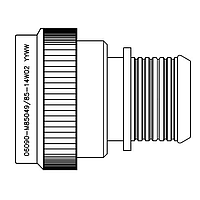Raychem - TE Connectivity R85049/85-18W02 Band Lock Adapters STR BACKSHELL SZ 18 SELF-LOCKING BAND