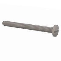 Essentra Components 010440B118 Machine Screw Binder Slotted Screw, #4-40 Thread, 1 3/16 in Lg