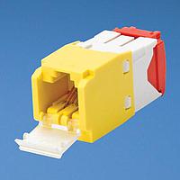 Panduit CJD5E88TGYL Modular Connectors / Ethernet Connectors Mini-Com Shuttered Module Cat 5e UTP