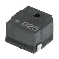 Same Sky (formerly CUI Devices) CSS-0578-SMT-TR Electromagnetic buzzer, 5 mm square, 3 mm deep, M, 4 kHz, 3 V, SMT, no driving circuit, T&R package