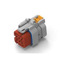 DEUTSCH - TE Connectivity 2320923-1 Housings AS16 HT, Plug, 6P, standard seal, CodeA