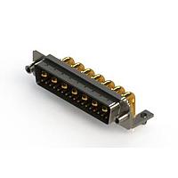 EDAC 629-24W7640-4TD Mixed Contact D-Sub Connectors Right-angle Power Combo D-Sub Connector