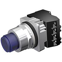 SIEMENS 52PT6J5AB Push-to-Test PTT/ILL PB,MOM,XFMR,480V,BLU,1NO-1NC,LED