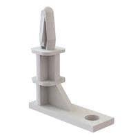 Essentra Components LCBS-L-5-01 Screw Support CB Spt,Screw Mnt,Natural,5/16 in Spc