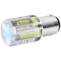 SIEMENS 8WD44586XF Based LEDs LED BLUE,230V AC/DC,BA15D BASE