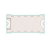 Knowles Dielectric Laboratories B280MC1S-T Bandpass Bandpass Filter