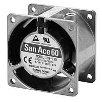 Sanyo Denki 109-133 Axial AC Axial Fan, 60x60x38mm, 115VAC, Pico Ace
