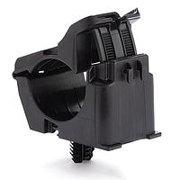 HellermannTyton 156-02712 Cable Mounting & Accessories Fir Tree Mount Ratchet Clamp, 0.76 - 1.42" Bundle Dia, FT7X12, PA66HIRHSUV, Black, 25/bg