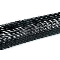 HellermannTyton 170-41600 Braided Sleeves Helagaine Braided Sleeving, 16 mm Dia., PA66, BK, 164 ft/Reel