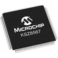 Microchip Technology KSZ8567RTXI Ethernet Switches 7-port 10/100 Managed Switch