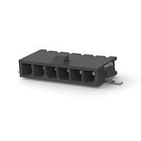 AMP Connectors - TE Connectivity 2-1445057-6 Headers HDR ASSY 6 POS R/A SINGLE ROW TIN