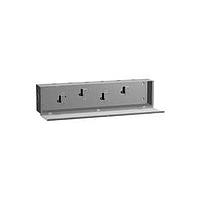 Hammond Manufacturing CST6100 Electrical Enclosures Empty Splitter Trough - 72 x 8 x 5 - Steel/Gray