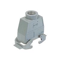 HARTING 09300160431 Hoods METAL HOOD HAN 16B 2 LVR LCKING