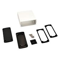 Bud Industries EXN-23357-SV PCB Enclosure Extruded Aluminum Enclosure Silver (2 X 4.5 X 4.7 In)