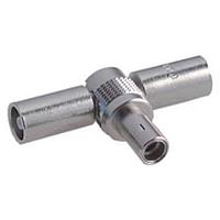 HUBER+SUHNER 43_QLA-01-0-1/112_NE RF Adapters - Tee  QLA plug(m), jack(f), jack(f)
