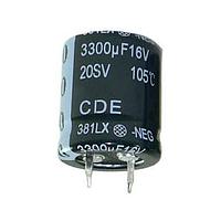 Cornell Dubilier (CDE) 383LX821M400A062 High Ripple Electrolytic Capacitors 820uF 400V 20% High Capacitance