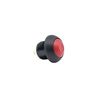 E-Switch RP8100B2M1CEBLKREDNIL Sealed Round Pushbutton