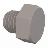 Essentra Components 0387509075 Cap Screw Unslotted Hex Bolt, 7/8-9 Thread, 3/4 Lg