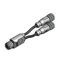 Amphenol CONEC 43-17083 Sensor Cables / Actuator Cables SAL-12-DK4-2RK3-0.6/0.6/K1