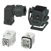 PHOENIX CONTACT 1424448 Heavy Duty Power Connectors HC-STA-A04PT-BWS-HS-M20-PLRBK