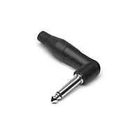 Amphenol Audio TM2RB Phone Connectors 2POLE MONO RA PLG MATT BLK NI PLT CONT