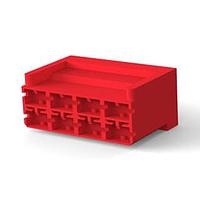 AMP Connectors - TE Connectivity 926646-4 Housing 8P POS-LOCK GEH 6 3