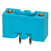 Same Sky (formerly CUI Devices) TBP01R2W-508-02BE Headers Terminal block, pluggable, w screw lock, 5.08, receptical, 2 pole, blue