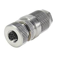 HARTING 21032962506 Straight M12 L 04P FE HARAX STRAIGHT