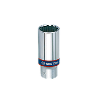Kingtony 323517M (3/8", 17mm) Metric Deep Socket