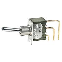 NKK Switches M2012SA2G40 Toggle Switches ON-ON .413 BAT .280 BUSHING VERTICAL PC