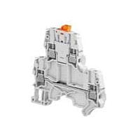 AMP Connectors - TE Connectivity ZS4-D2-S Feed Through Terminal Block Aut SNK Screw