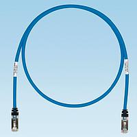 Panduit STP6X6MBU Cat 6a Copper Patch Cord, Cat 6A, Blue S/FTP Ca