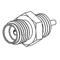 Amphenol RF 901-9911 Connectors SMA BULKHD RECEPT